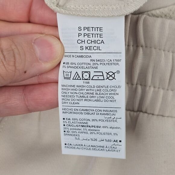 NWT Old Navy Active Womens S Petite High Rise Dynamic Fleece Wide Leg Pants - Picture 13 of 14